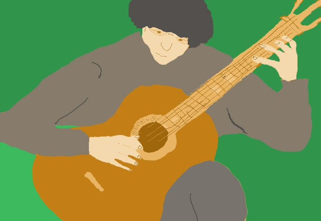 guitarra. zobeida guzman 