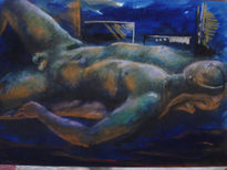 Hombre en la noche