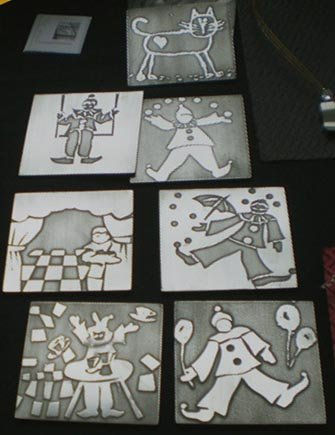posavasos payasitos
