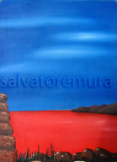 Mare Rosso Oil Canvas Landscaping