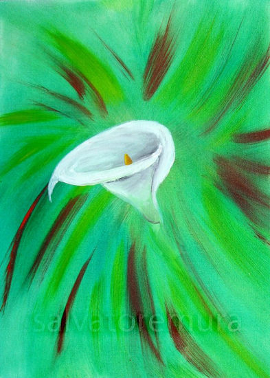 Calla Oil Canvas Landscaping