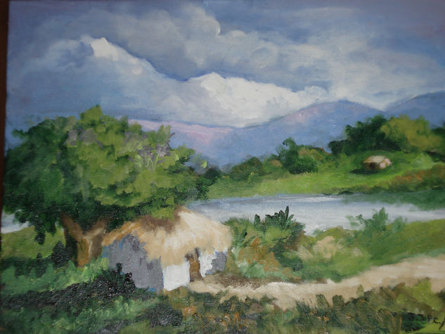 PAISAJES CARIBEÑOS Acrylic Canvas Landscaping