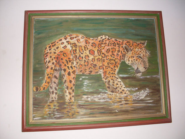 JAGUAR EN EL AGUA 