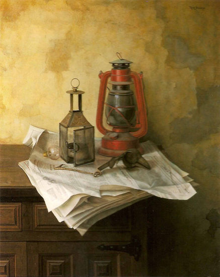 CANDILES Oil Panel Still Life Paintings