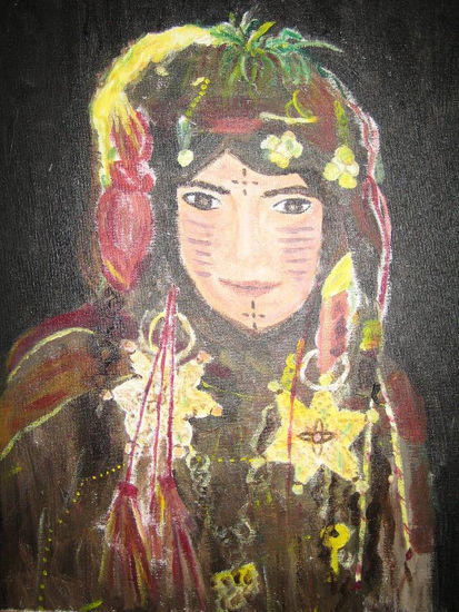 FATIMA Oil Canvas