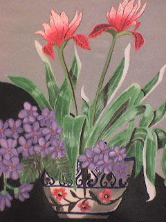 Jarrón con flores