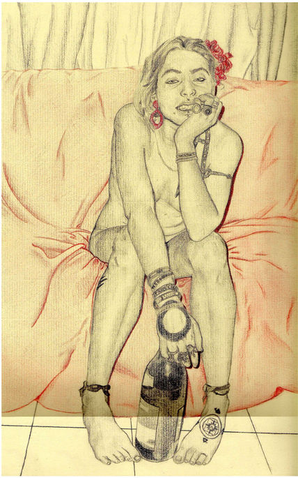 Desnudo rojinegro