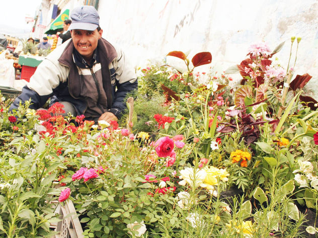 Vendo flores y suenos..