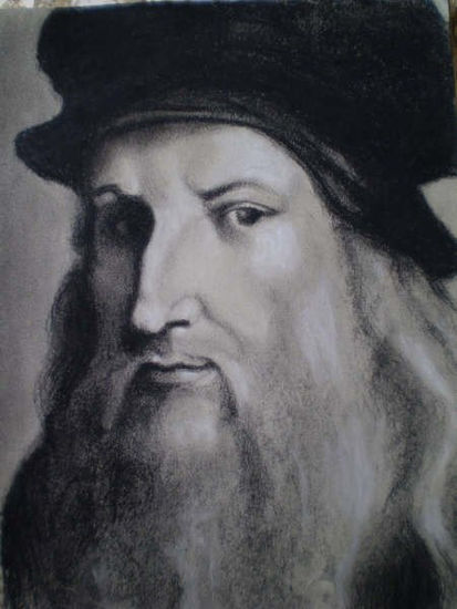 leonardo davinci Carboncillo