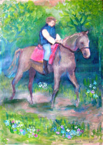 "Niño a caballo"