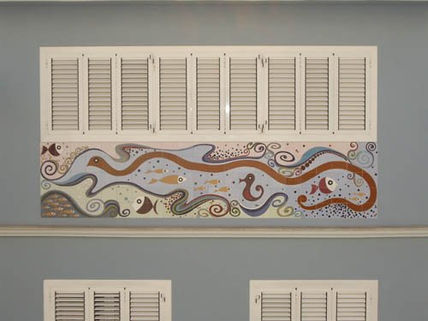 Mural cerámico