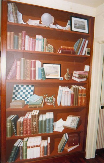 biblioteca caoba