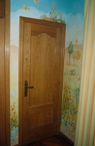 Mural infantil con...