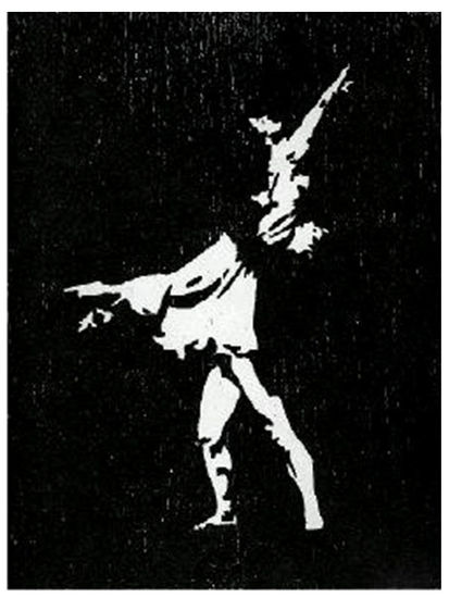 Ballet 1 Woodcut