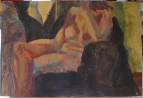 Mujer sentada