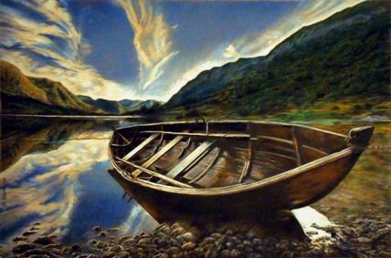 El descanso del bote