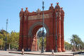 Arco del triunfo barcelona (gratis para uso personal)