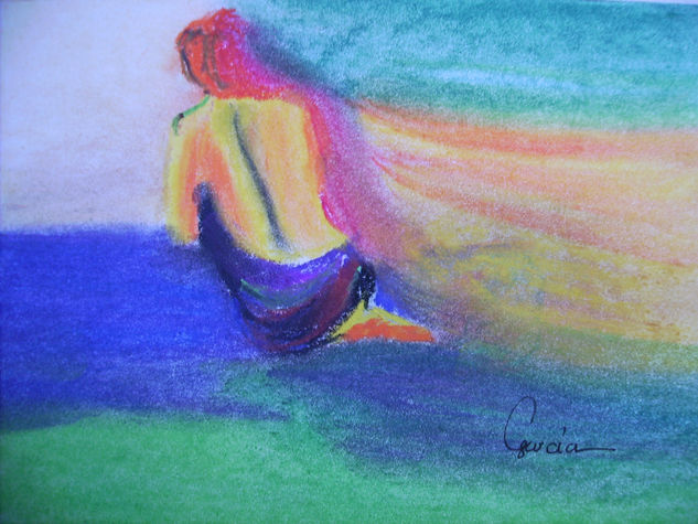 Ventísca. Pastel Cartulina Figura