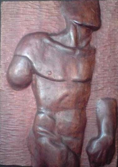 sin titulo Wood Figurative