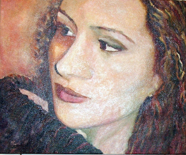 CLAUDIA Óleo Lienzo Retrato