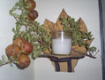 hoja para colgar con soporte portavela