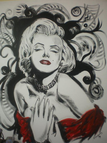 Serie marilyn monroe Otros Lienzo Paisaje