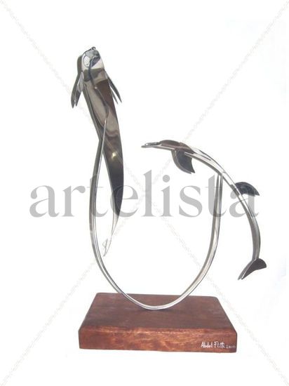 delfines Metal Figurativa