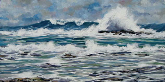 Olas Oil Canvas Landscaping