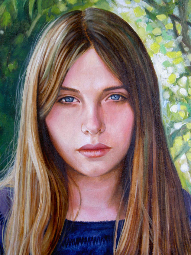 RETRATO DE NIÑA INGLESA