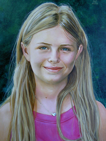 RETRATO Oil Canvas Portrait