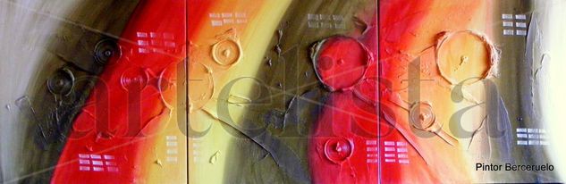 triptico abstracto Acrylic Canvas Others