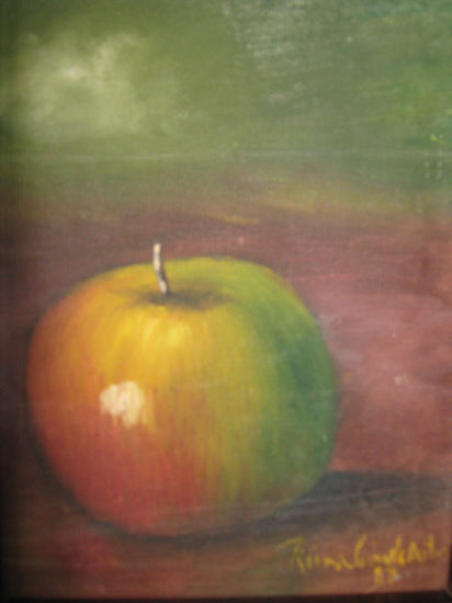 Manzana Oil Canvas Still Life Paintings