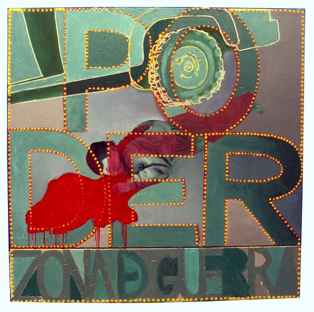 poder  (¿?), 185 x 185 cm.