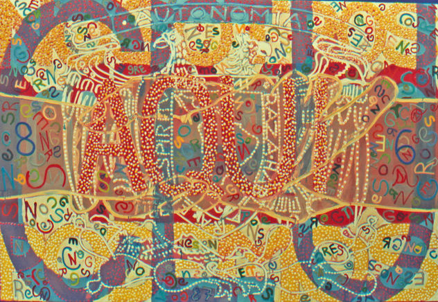 ¡aquí podemos!, congreso (el CEU), 150 x 220 cm.