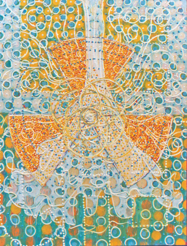 leche para el futuro  (radioactividad), 200 x 150 cm.