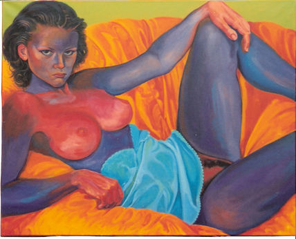 Femme Calé dans un...