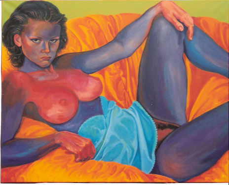 Femme Calé dans un...