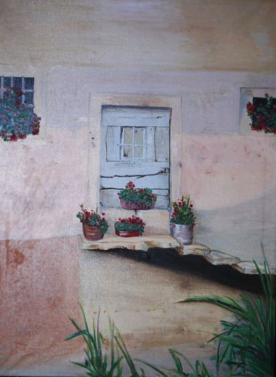 Puerta Alta Oil Canvas Landscaping