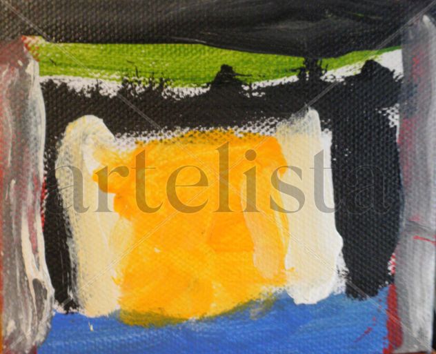 PINTURA DE MI HIJO DAVID II- 6 AÑOS
