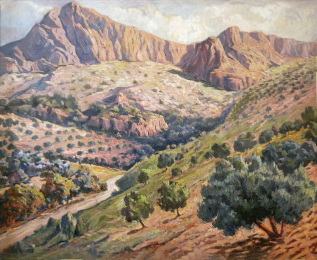 Las Buitreras Oil Canvas Landscaping