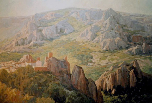 Sierra de Zuheros Oil Canvas Landscaping