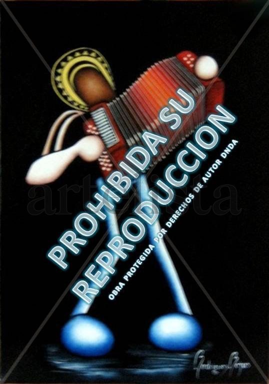 ( l petite note et de l'accordéon) NOTA MUSICAL ORIGINAL DE FERNANDO RODRIGUEZ ROJAS TOCANDO AC