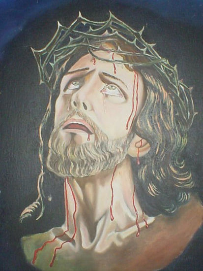 CRISTO Oil Canvas Figure Painting