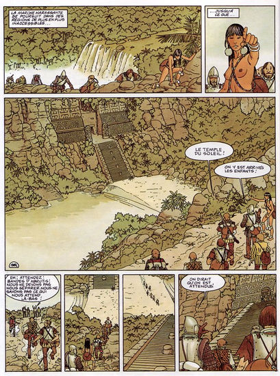 Pag. 34  de L'indien d'Eldorado Tomo I Ink