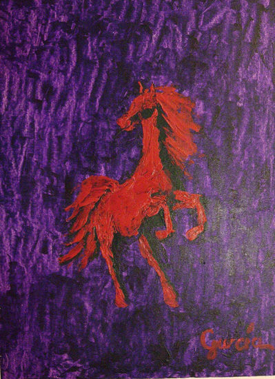 Caballo pura sangre. Acrylic Textile Animals