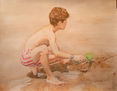 Niño en la playa