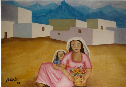 Mujer y niña