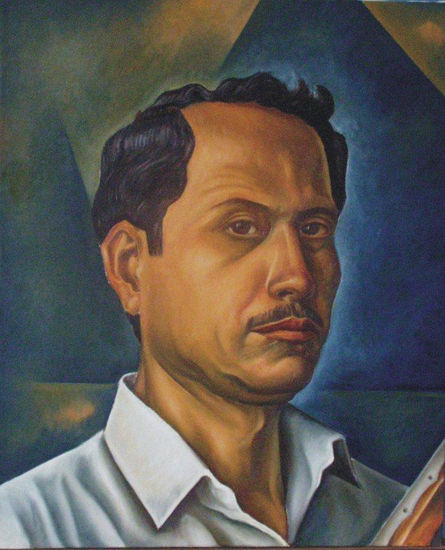 Autorretrato Óleo Lienzo Retrato