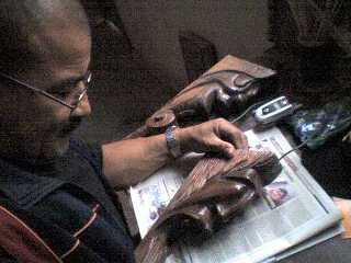 conversando con la talla