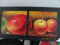zapotes mango y manzanas